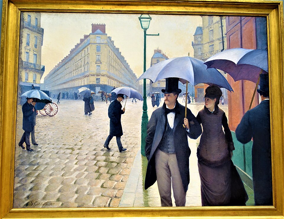 Gustave Caillebotte, Paris Street; Rainy Day (1877)